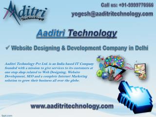 Web Designing, Website Development, SEO Company in Delhi