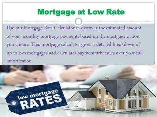 Find Current Mortgage Interest Rates Best Mortgage Rate Calculator