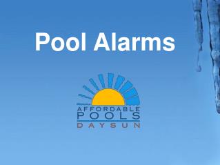 Pool Alarms