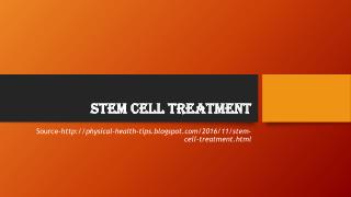 Stem Cell Treatment