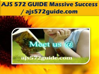 AJS 572 GUIDE Massive Success / ajs572guide.com