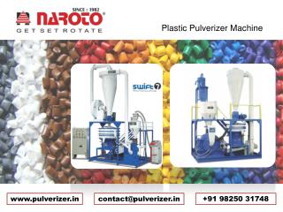 Plastic Pulverizer Machinery Manufacturer, Supplier in Ahmedabad