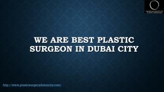 plastic surgeon Dubai