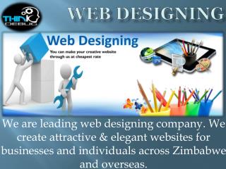 Thinkdebug provide the best Web Designing, Web Development and mobile app development Services in Zimbabwe.