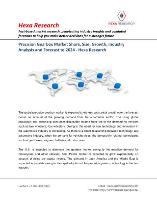 Precision Gearbox Market Size | Industry Report, 2024 | Hexa Research