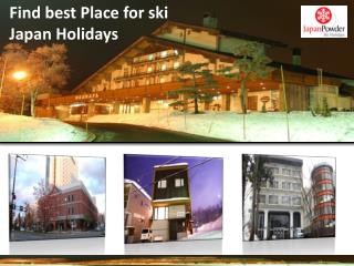Find famous Ski Resorts in Japan