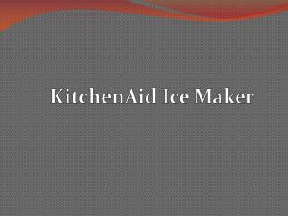 KitchenAid Ice maker In Malaysia