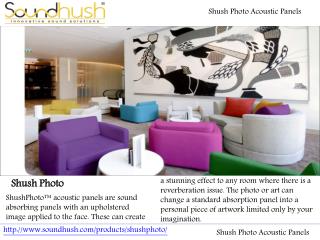 Shush Photo Acoustic Panels