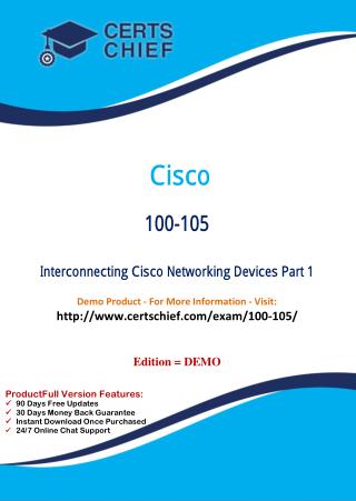 100-105 Certification Test Questions