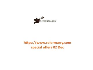 www.celermarry.com special offers 02 Dec