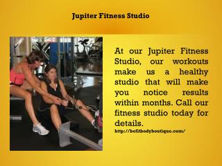 Jupiter Fitness Studio