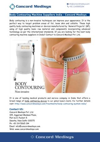 Best Body Contouring Device India
