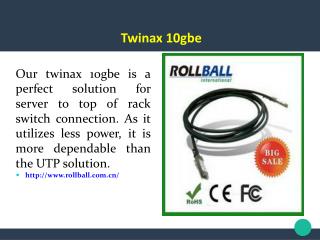 Twinax 10gbe