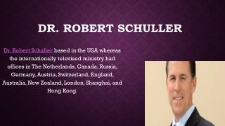 Dr. Robert Schuller