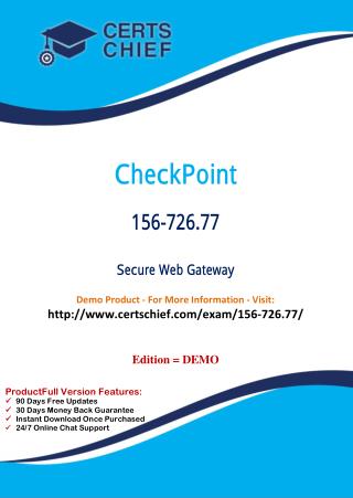 156-726.77 IT Certification Test Material