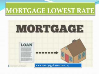 Mortgage Rates Comparison