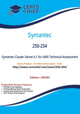 250-254 Latest Certification Practice Test