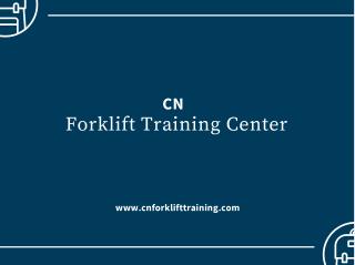 forklift training toronto- Brampton, Mississauga &amp; Toronto