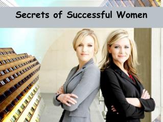 Secrets of Successful Women