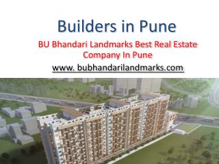 Builders in Pune - Up-coming & Ongoing Projects in Pune