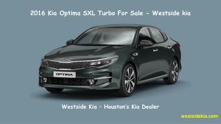 Kia Optima Lx Turbo For Sale