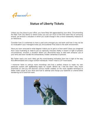 Statue of Liberty Tickets @ATTRACTIONS4US