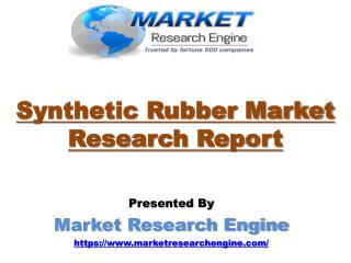 Synthetic Rubber Market Worth US$ 45 Billion by 2023
