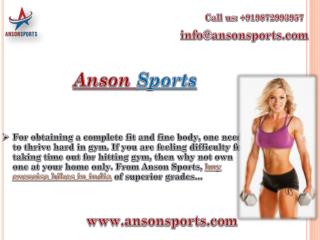 Buy Best Home Fitness Equipments in India & Establish Your Personal Gym