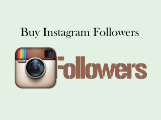 Buy Instagram Followers