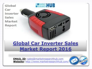 Global Car Inverter Sales Market Report 2016