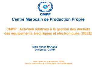 Centre Marocain de Production Propre