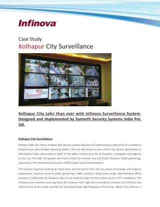 Kolhapur City Surveillance - Infinova