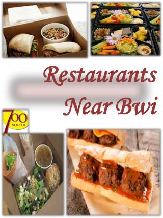 Restaurants Near Bwi