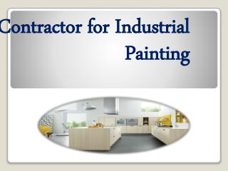 Contractor for Industrial Painting