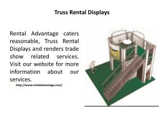 Truss Rental Displays