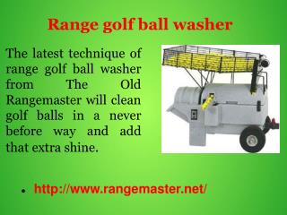 Range Ball Bags