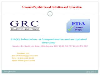 Accounts Payable Fraud Detection and Prevention