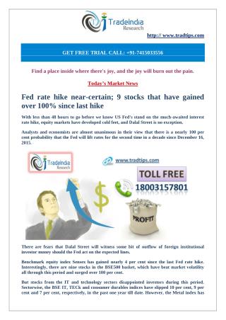 Best Advisory Company, Stock Market Tips, Equity Market Tips