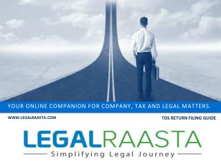 File TDS Return Online in India | LegalRaasta