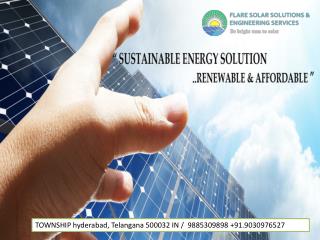 #Solar Rooftop dealers and supplier in hyderabad, Telangana