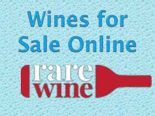 Wines for sale online