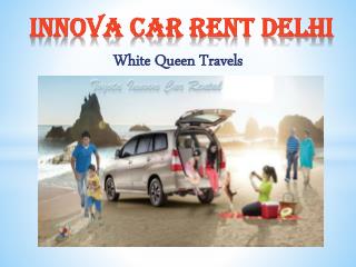 Innova car Rent Delhi, Hire Innova car online Booking