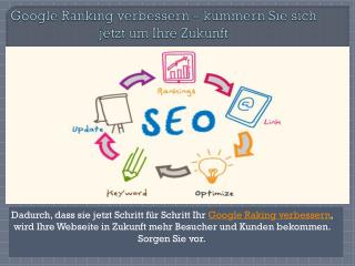 Google Ranking verbessern