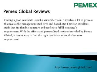 Pemex Global Reviews