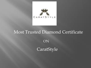 Certified Diamonds at Best Price - Papilior