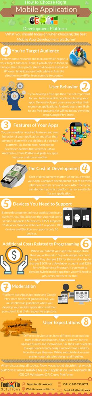 How to Choose Right Mobile Application Development Platform?