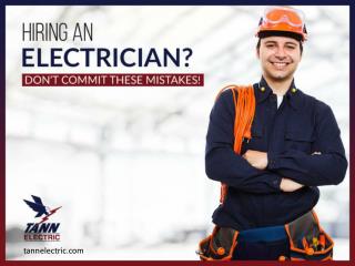 Avoid these 4 Mistakes while hiring an Electrician