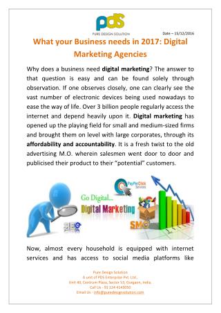 21st Century: The Era of Digital Marketing Agencies