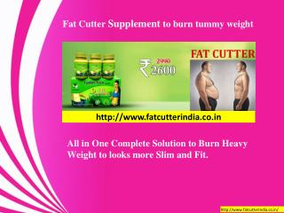 Fat Cutter Supplements